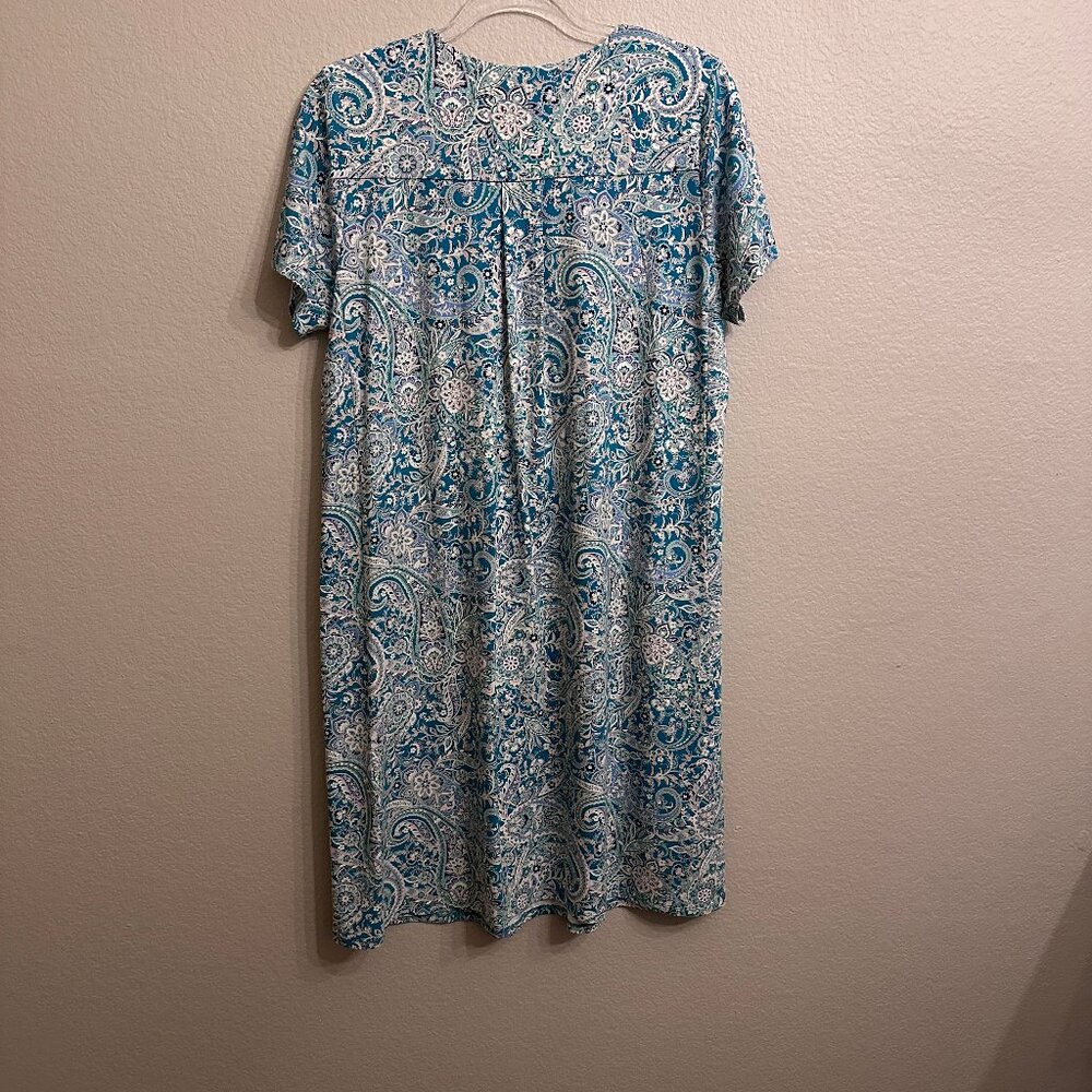 J. Jill Wearever Paisley Print Dress - Picture 6 of 6